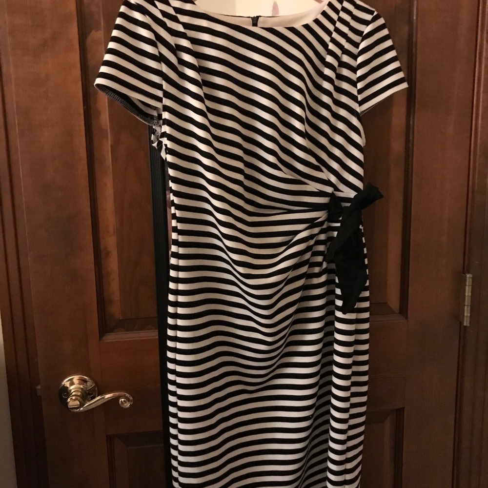 Black and white dress